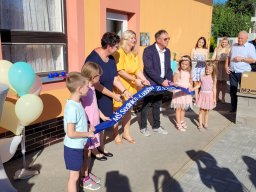 Slavnostní otevření IV. oddělení mateřské školy v Sedlnicích